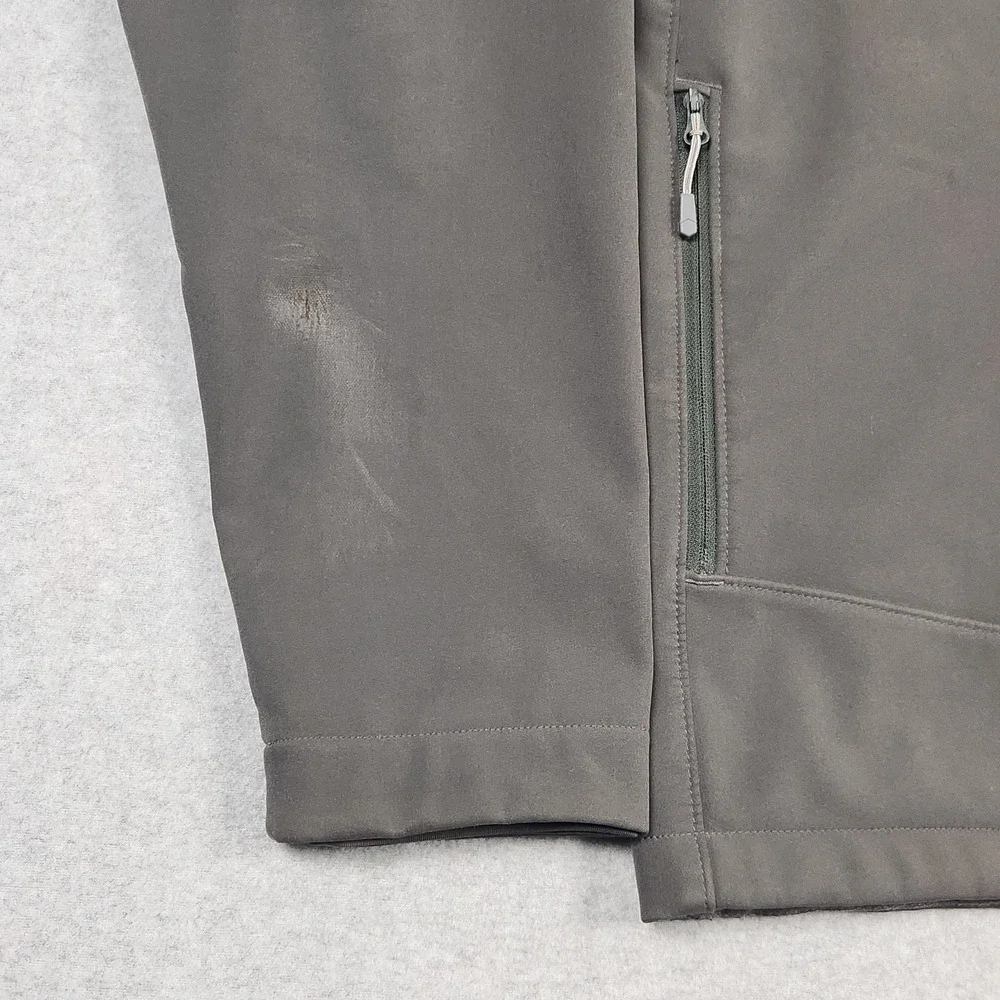 Mountain Hardwear Jacket Mens Large Gray Fairing Soft Shell Wind Resistant